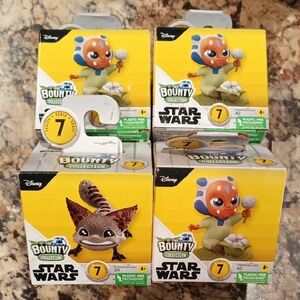 Star Wars Yellow Action Figures Playset
